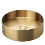 Fusion Waskom RVS Licht Goud | Sanimaster